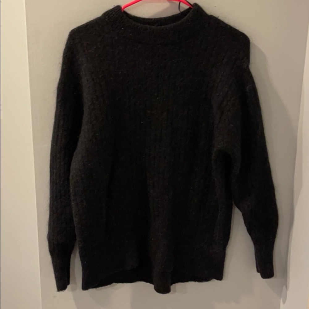 Black Fuzzy Sweater